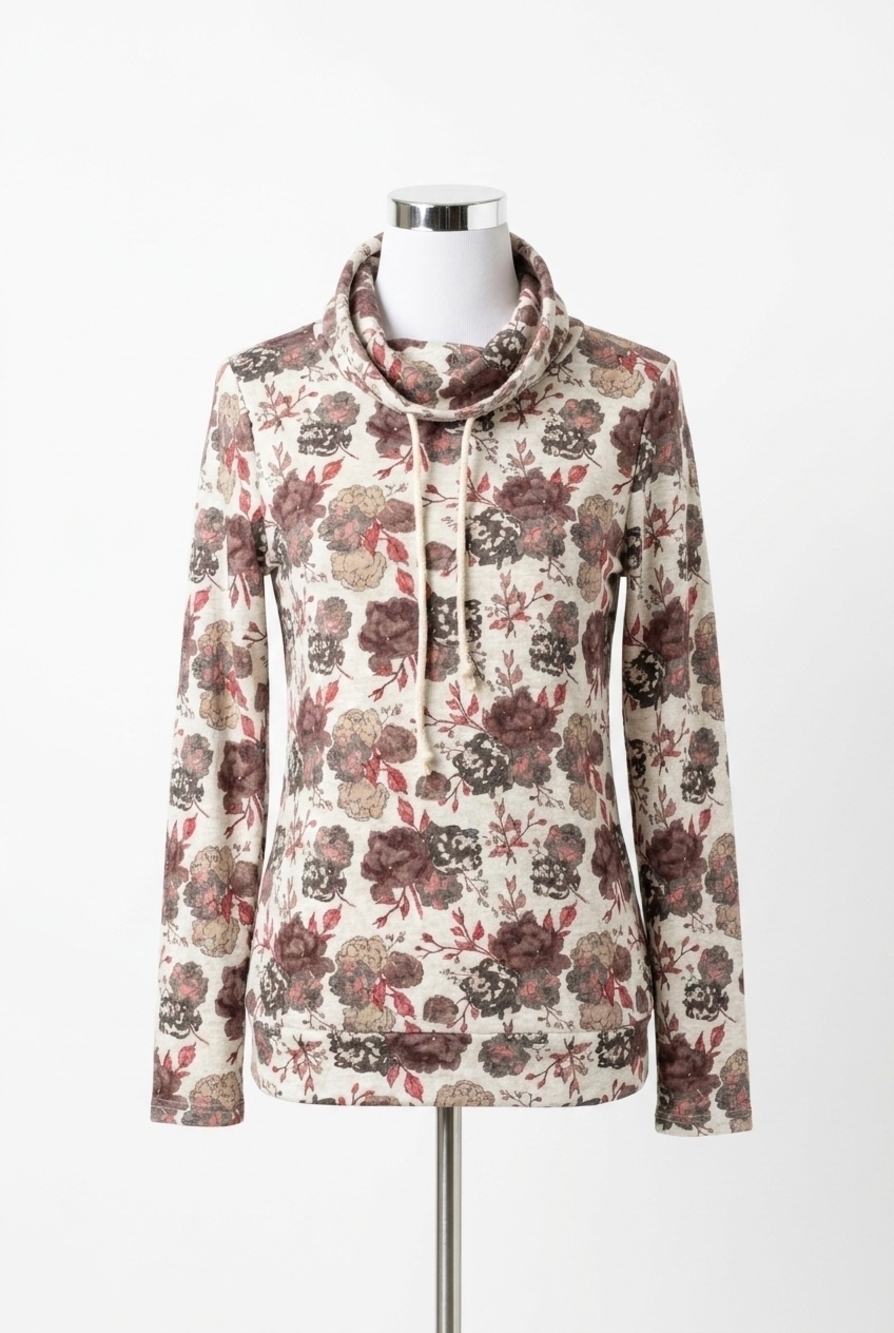 NEW AMPERSAND AVE cowlneck sweatshirt in no doubt